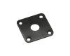 Gotoh Jack Socket Cover Les Paul Black