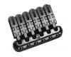 Schaller Hannes 6 Guitar Bridge 48053 Black