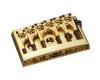 Schaller 3-D6 Guitar Bridge 476 Gold