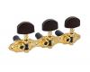 Schaller Classic Machine Heads HG1E Gold Ebony Button