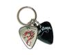 Grover Allman Guitar Pick Pendant Keyring - Dragon