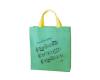 Music Carry Bag Tall Green with Notes