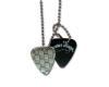 Grover Allman Guitar Pick Necklace - Checkerboard