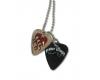 Grover Allman Guitar Pick Necklace - Flame