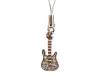 Mobile Phone Chain - Jewelled Guitar