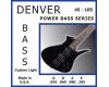Denver Bass Nickel Wound 45-105 Custom Light