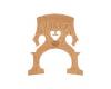 Despiau Cello Bridge A Untreated French Low Heart 90mm