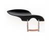 Chin Rest Violin Guarneri Ebony