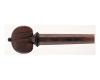 Violin Peg Heart Shape Rosewood Black Pin 4/4